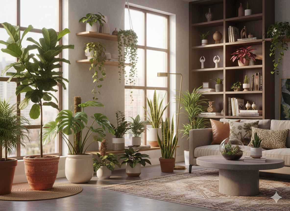 Design consultation for indoor plants
